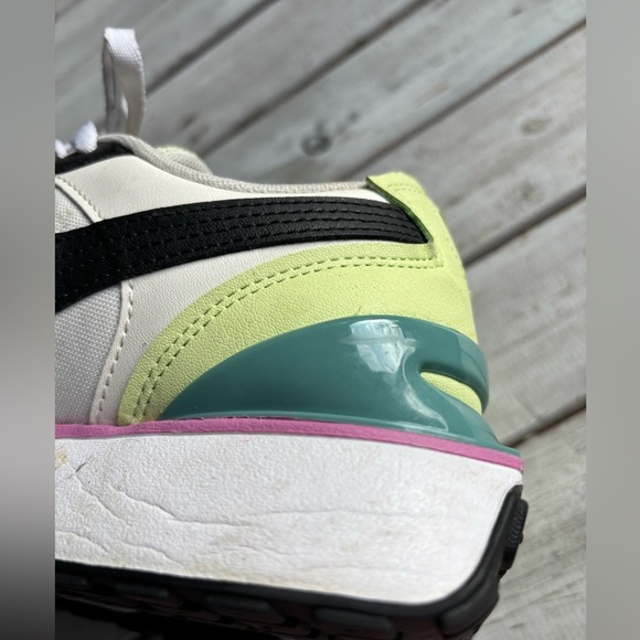 Puma | Cruise Rider | Ivory | pink | teal | platform | women’s size 8 - Picture 5 of 13
